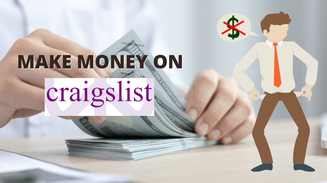 How to make money on craigslist without selling anything