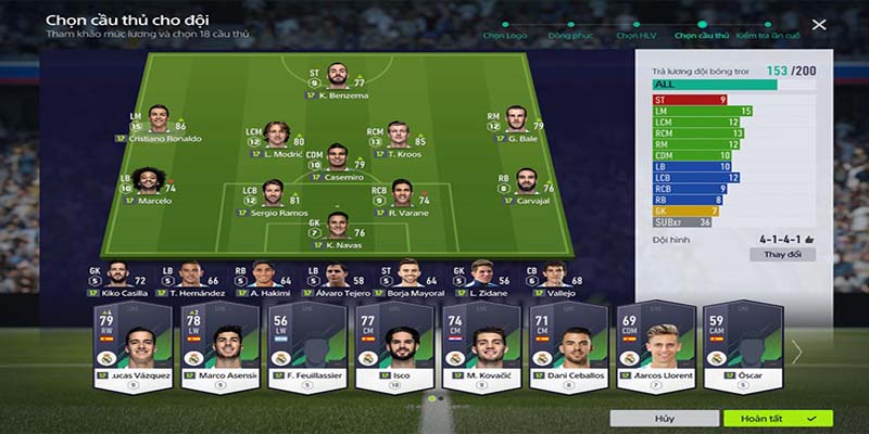 Các chế độ chơi FIFA cơ bản